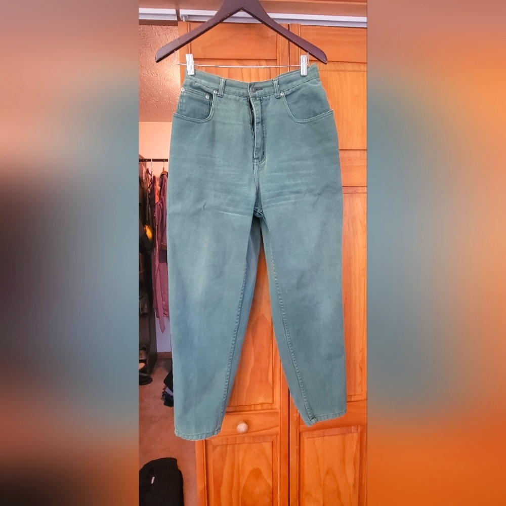 Women's Vintage Cherokee Green Jeans